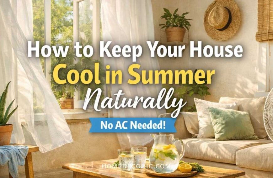 How to Keep Your House Cool in Summer Naturally