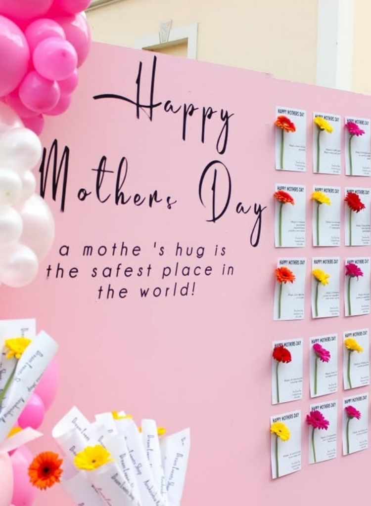Mother's Day Message Wall