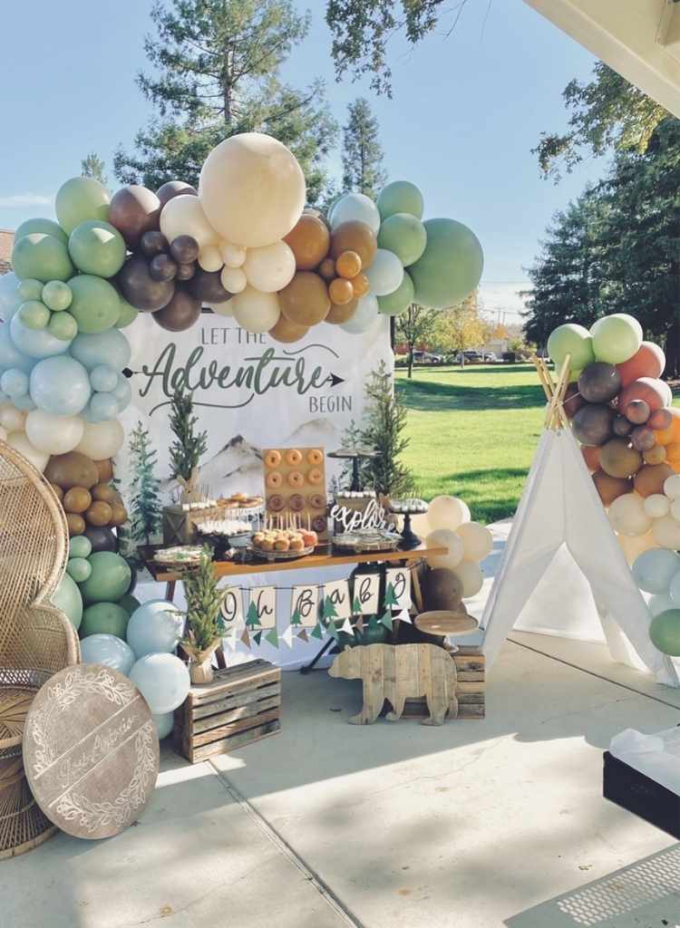 Adventure Theme Garden Shower