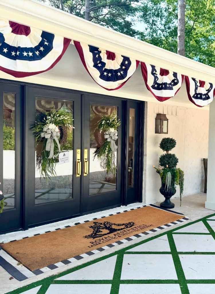 Classic Farmhouse Front Porch Bunting