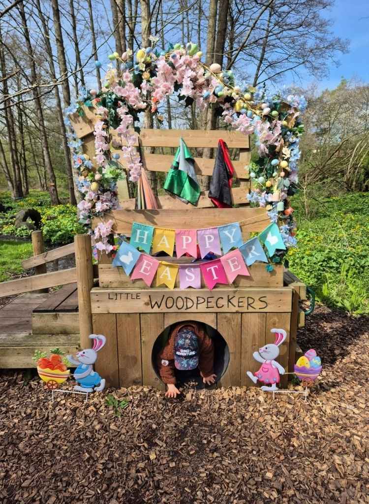 Decorated Kids Outdoor Playhouse