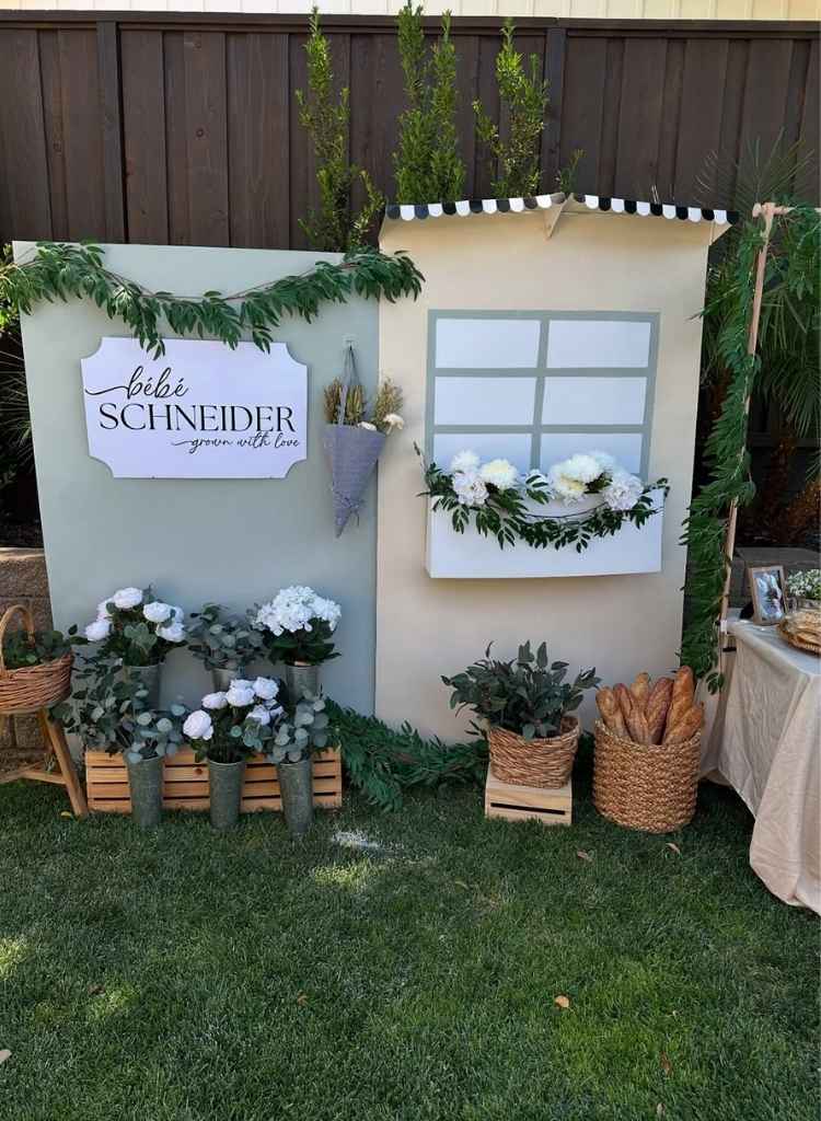 Garden Market Baby Display