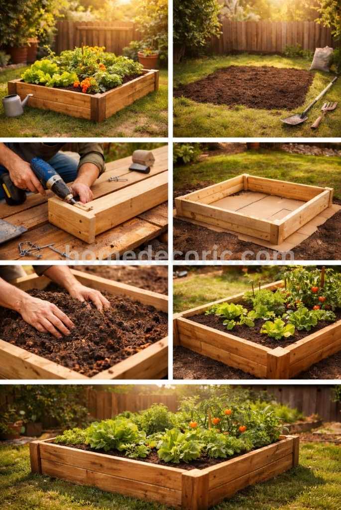 How to Build a Raised Garden Bed for Beginners