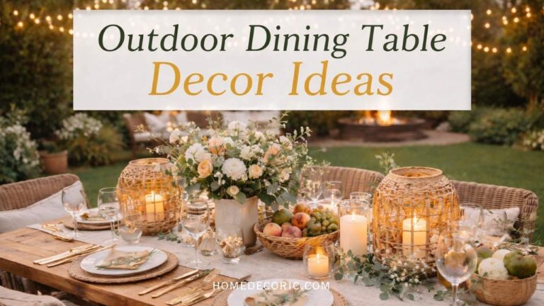 Effortlessly Impress Guests Using These 22 Outdoor Dining Table Ideas I Picked