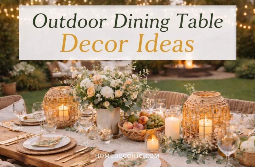 Effortlessly Impress Guests Using These 22 Outdoor Dining Table Ideas I Picked