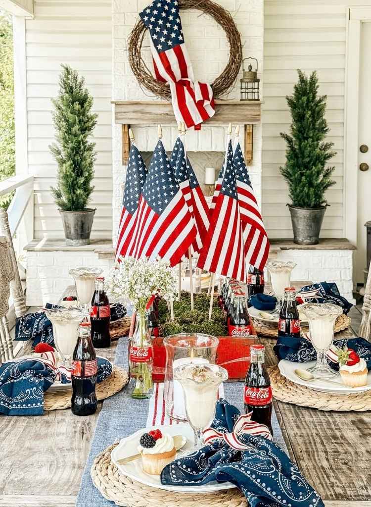Outdoor Table Setting
