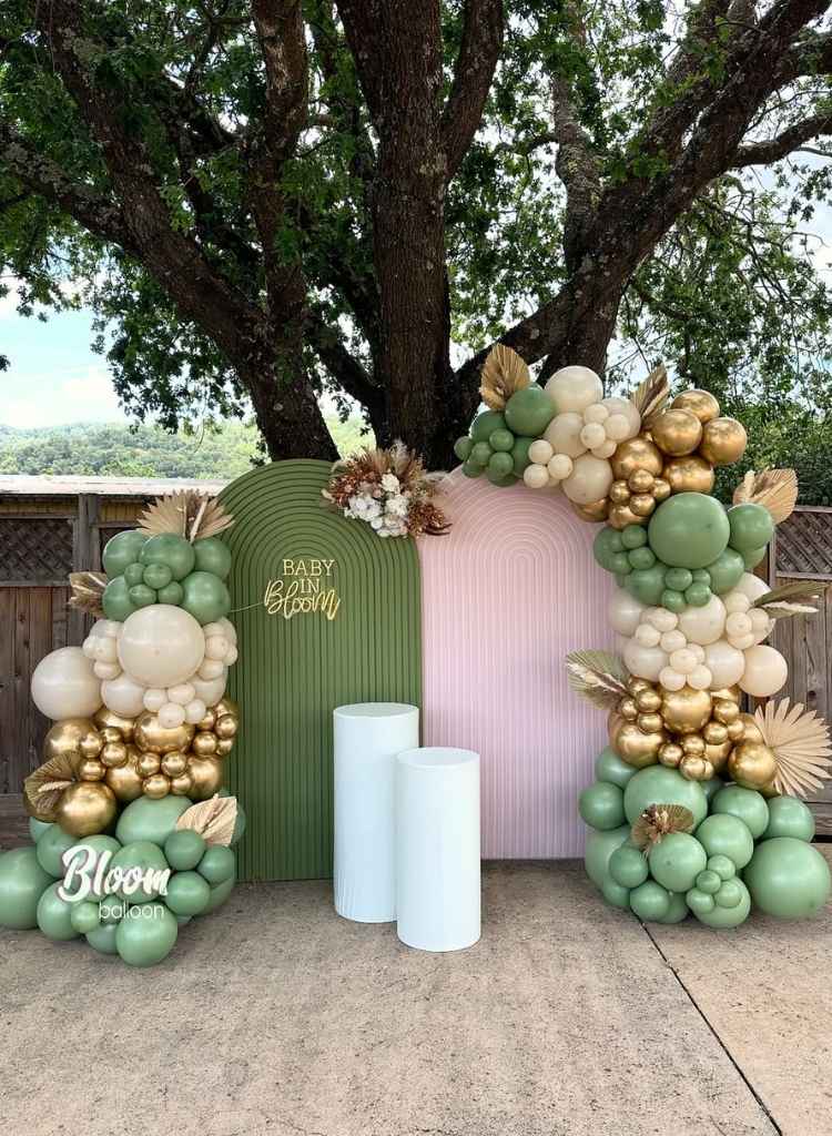 Sage Green Baby Backdrop