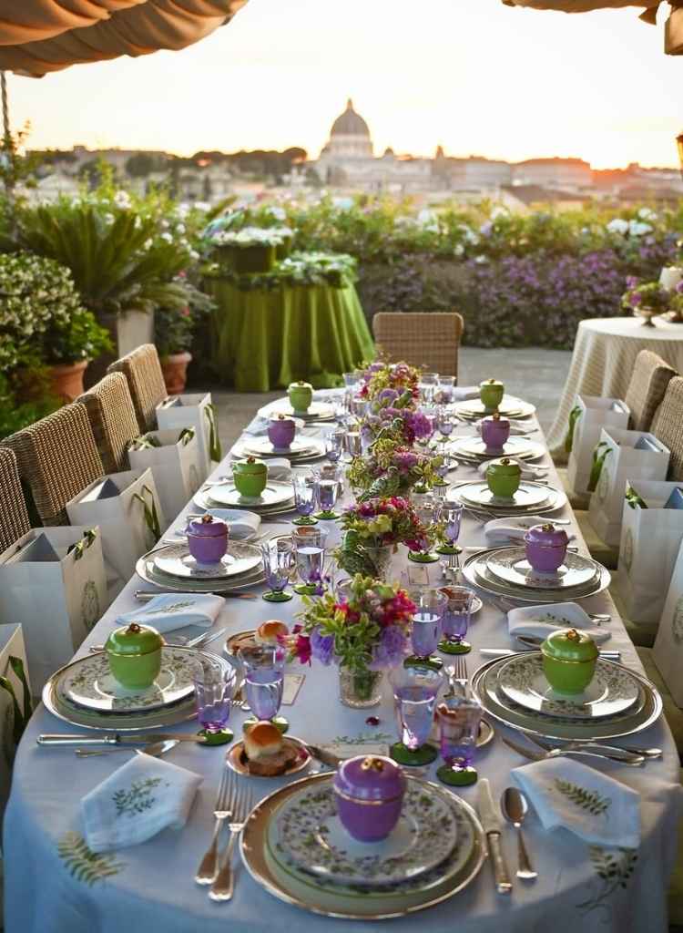 Sunset Terrace Dining Setting