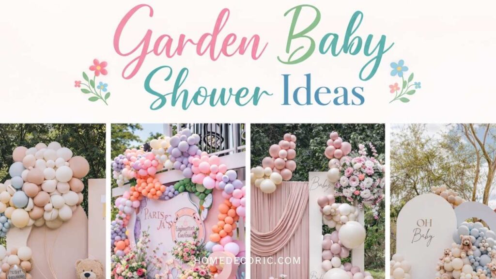 garden baby shower ideas