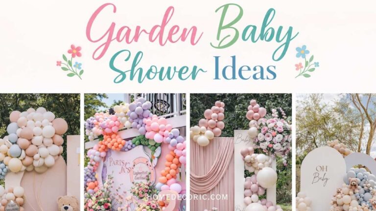 garden baby shower ideas