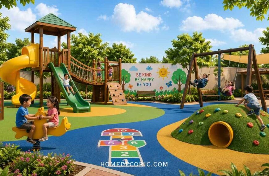 outdoor play area for kids