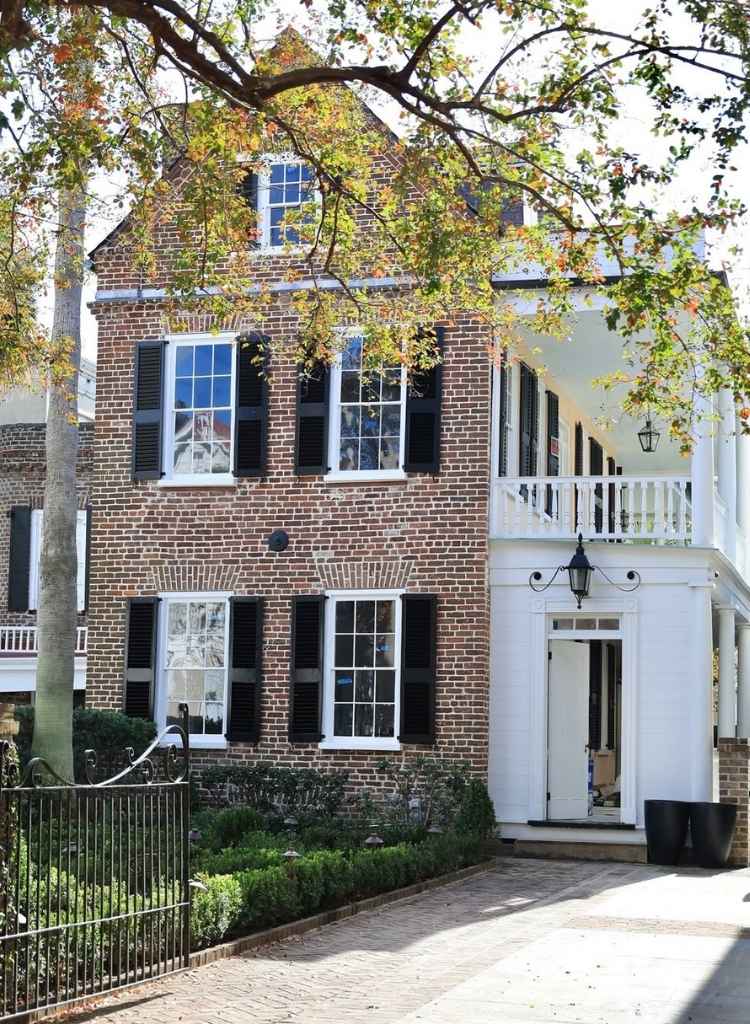 Colonial Style Red Brick House