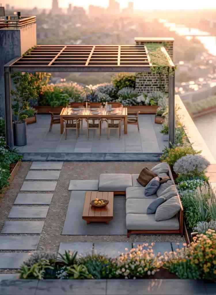 Terrace with Dining and Lounge