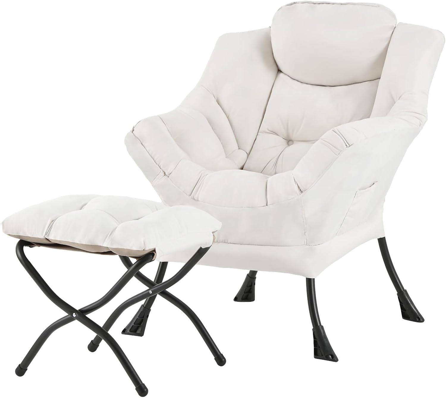 Tiita Lazy Chair with Ottoman