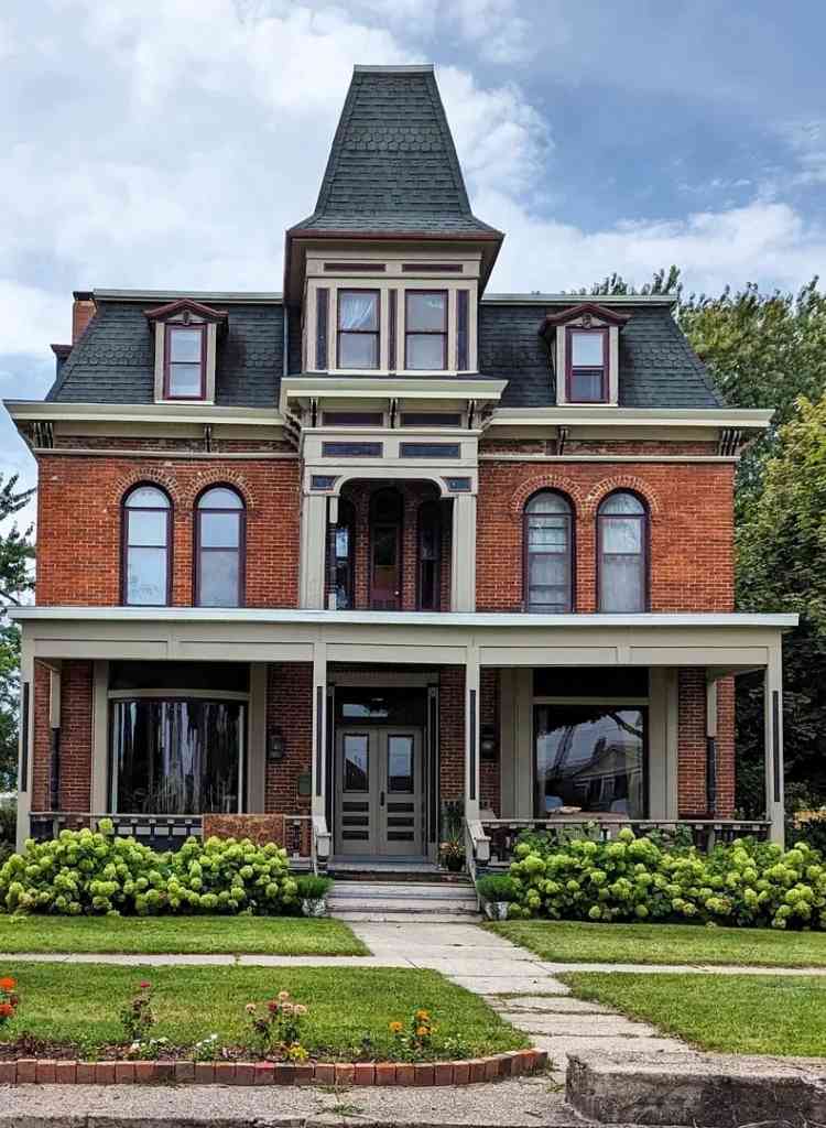 Vintage Brick Home with Tower Detail