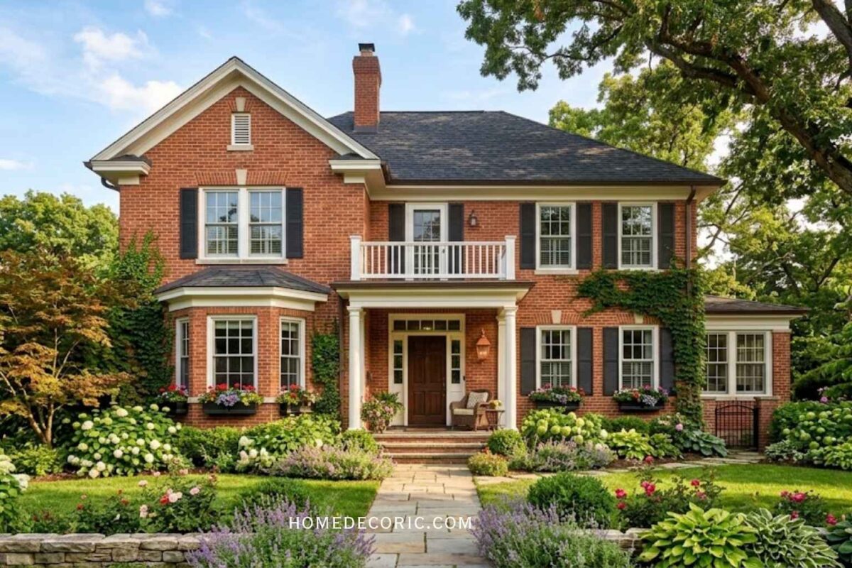 I Saved These Red Brick House Exterior Looks and You Should Too - Home ...