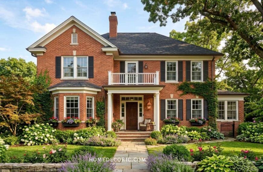 I Saved These Red Brick House Exterior Looks and You Should Too