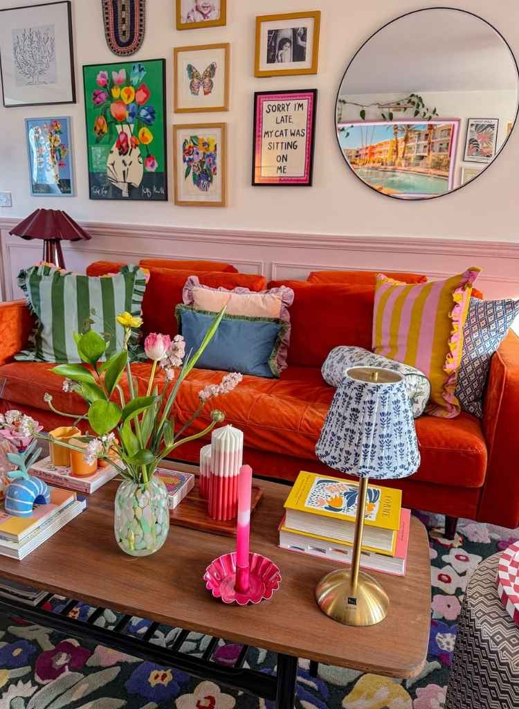 Collected Color Charm for Living Room