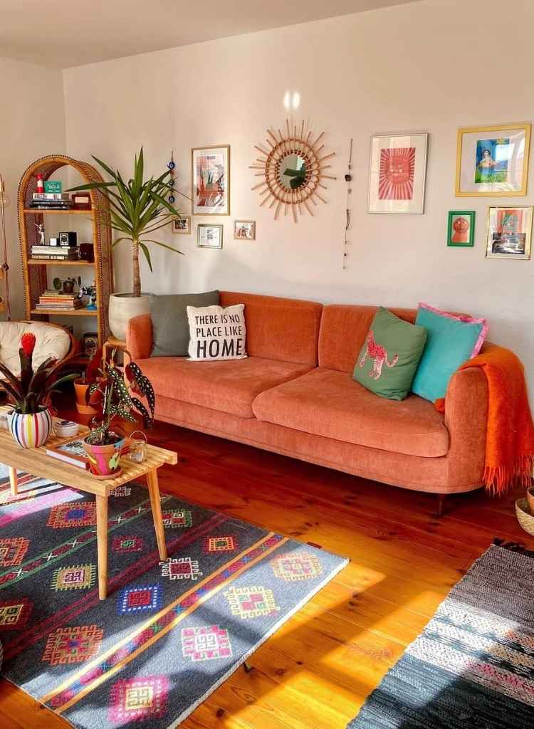 Warm Coral Comfort
