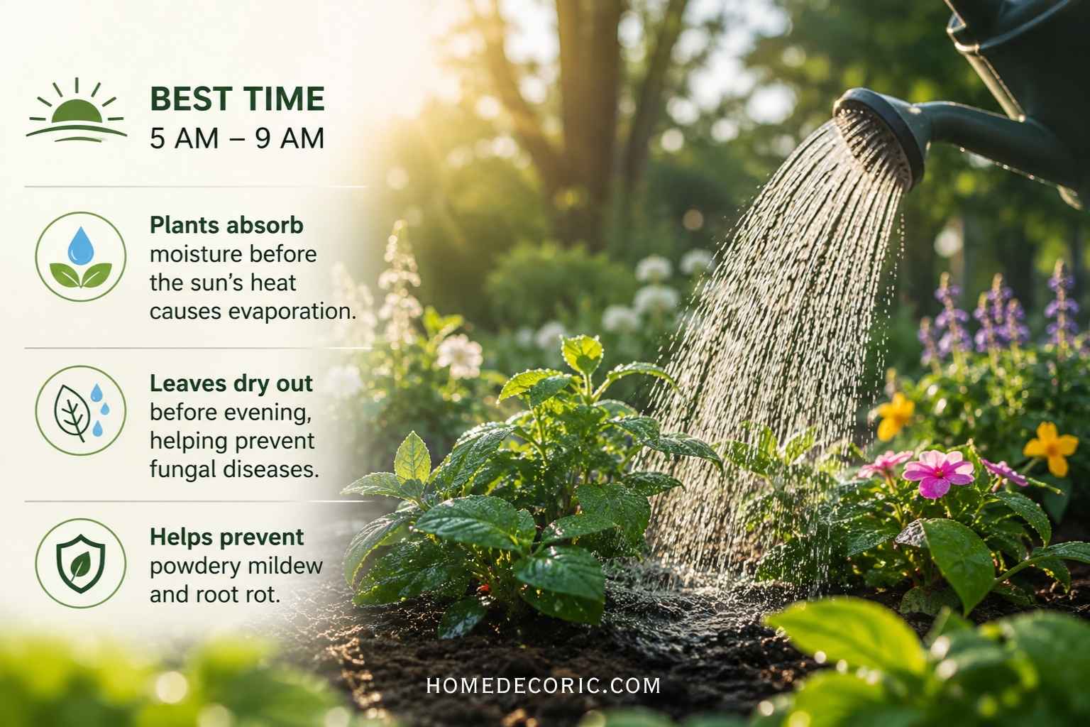 Why Morning Watering Works Best