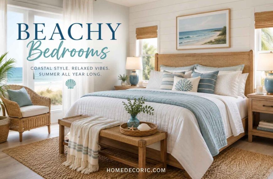 beachy bedrooms
