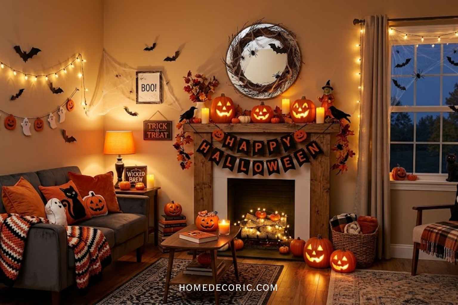What Halloween Decor Works Best for a Small Living Room
